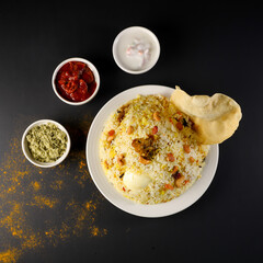 Chicken Biriyani, Biriyani