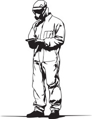 scientist in practice uniform