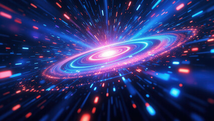 Obraz premium anime wallpaper abstract illustration background