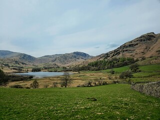 Captured in the peaceful rural landscapes of Ambleside, Cumbria. This classic Lake District view is perfect for travel blogs, nature lovers, and UK scenic content creators.