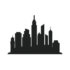 Fototapeta premium Modern city skyline high rise buildings