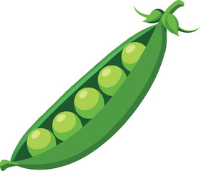 peas vector art