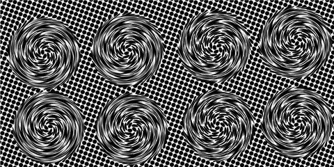 Dot pattern seamless background. Polka dot pattern template Monochrome dotted texture modern seamless. eps10. modern vector