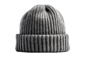 Neutral beanie hat studio product