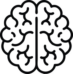 Brain vector art 