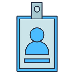 id card badge icon