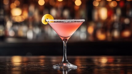 Cosmopolitan Cocktail: A Pink Delight in a Sleek Glass