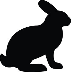 Arctic hare line art