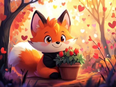 A tiny fox's thrilling escapades in an enchanted woodland are brought to life in a kid-friendly interactive storybook