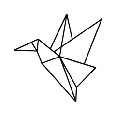 pyramid and eye ornament in minimalist line art