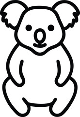 Koala silhouette