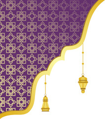 Islamic Corner Decoration