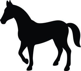 Horse silhouette