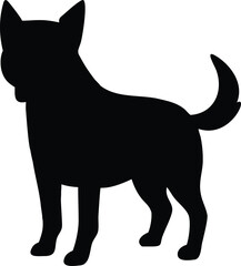 Dog silhouette 