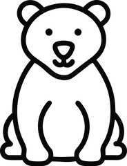 Bear silhouette 