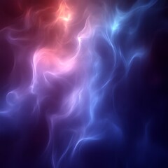 Obraz premium Abstract glowing nebula