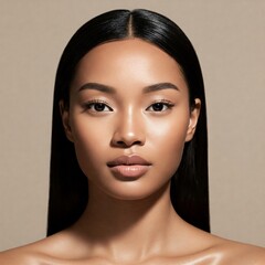 Beautiful women face 