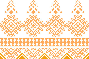 Gold,golden, Geometric, seamless,pixel traditional ethnic, thai pattern, fabric pattern for textiles, rugs, wallpaper, clothing, sarong, batik, print, background, cover, illustration,