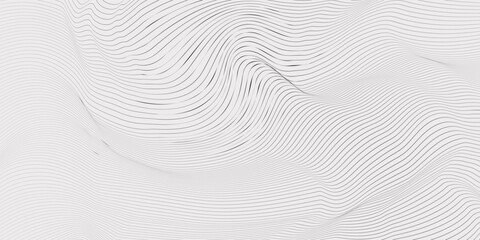 Wave Lines Pattern Abstract Background. Vector illustration