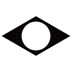 家紋です。鉄砲菱といいます。