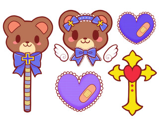 ロリータのクマちゃんセット