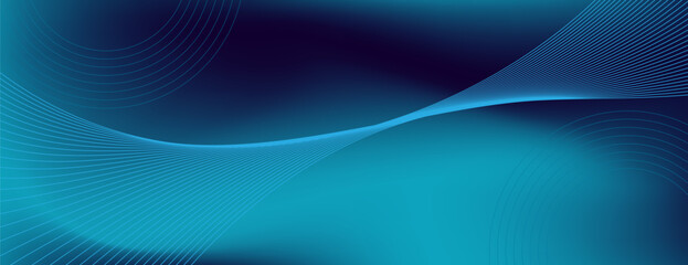 Abstract technology particles lines background