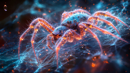 intricate interplay spiders
