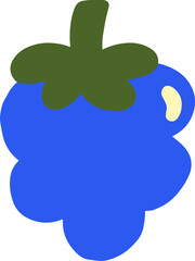 Grape fruit icon design vector illustration