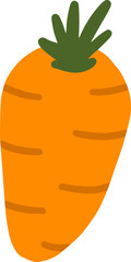 Carrot icon design vector illustration