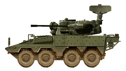 SPAAG variant based on the GTK Boxer, with a turret from the Gepard SPAAG