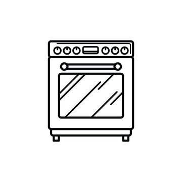 recommend clip art: Kitchen Oven and Stovetop Icon