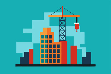 vector illustration of building