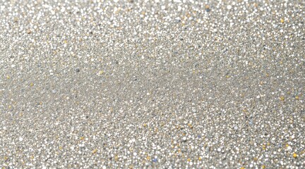 Abstract Shimmering Particles with Golden and Silver Hues