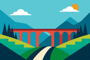 vector illustration of a city landscape