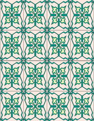 Fototapeta premium vector seamless pattern with flowers
