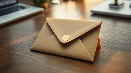 envelope with a message