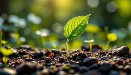 In a verdant dance of life, where nature's tender embrace meets the marvel of science, a single leaf emerges, a testament to the harmony that can exist between two seemingly disparate worlds Each