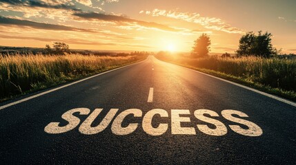 The Road to Success, A Journey Towards Achieving Goals and Aspirations