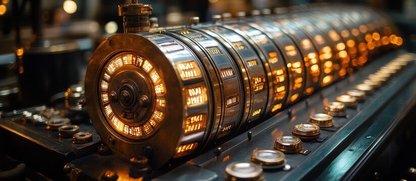 Antique Enigma Machine: A Glimpse into Cryptographic History