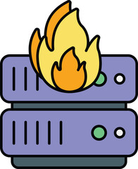 Networking Vector Color outline Icons and Illustrations Pack 