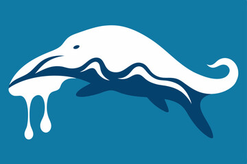 Obraz premium vector illustration of a cartoon penguin