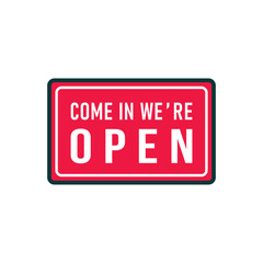 open sing icon, template, flat, design, vector, illustrations, education, style, trendy, collections