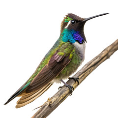 Fototapeta premium marvelous spatuletail PNG, transparent background 