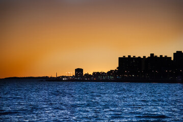 atardecer