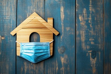 Wooden Dwelling Shielded: Home Safety Concept Amidst Epidemic Challenges