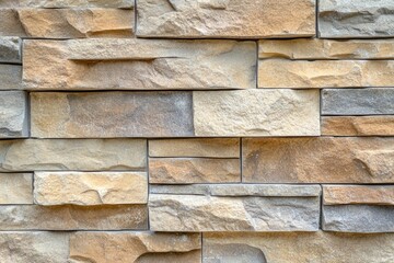 Stone veneer wall texture