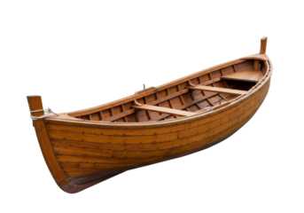 Antique Wooden Rowboat