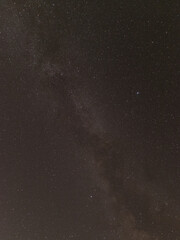 Astrophotography of the milkyway galaxy
