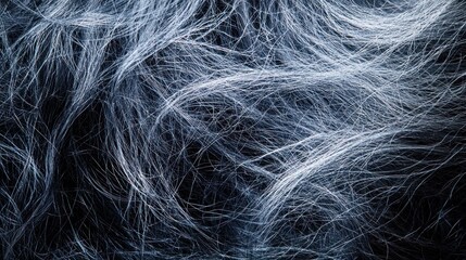 Obraz premium Overall Shedding â€“ Increased hair loss across the entire scalp.