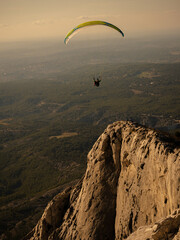 Photo of paragliding in the south of France